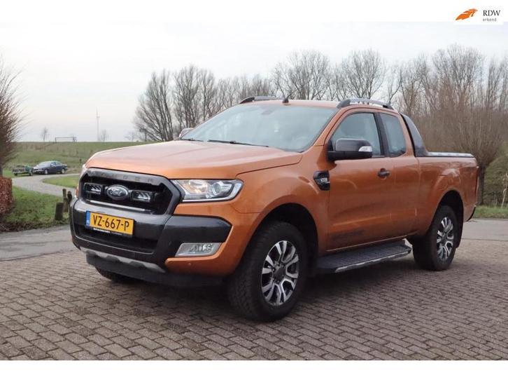 Ford Ranger 3.2 TDCi Wildtrak Supercab, Auto's, Ford, Bedrijf, Te koop, Ranger, 4x4, ABS, Achteruitrijcamera, Airbags, Airconditioning