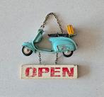 Vintage Vespa Decoratie met 'Open/Gesloten' Bord, Antiek en Kunst, Ophalen of Verzenden
