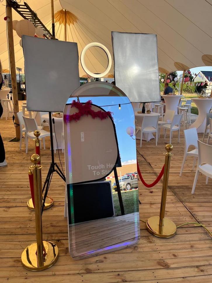 Magische Spiegel Fotobooth huren, Audio, Tv en Foto, Fotografie | Fotostudio en Toebehoren, Nieuw, Overige typen, Ophalen of Verzenden
