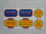 stickervel POSTCODE ( 1 ), Verzamelen, Ophalen of Verzenden, Zo goed als nieuw, Overige typen