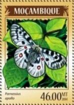 2014 Mozambique Fauna Insecten Vlinders en Motten, Ophalen of Verzenden, Postfris, Dier of Natuur