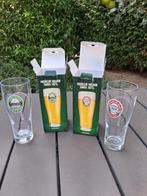 Heineken en Pilsener glazen (2), Ophalen of Verzenden, Zo goed als nieuw, Glas of Glazen, Heineken