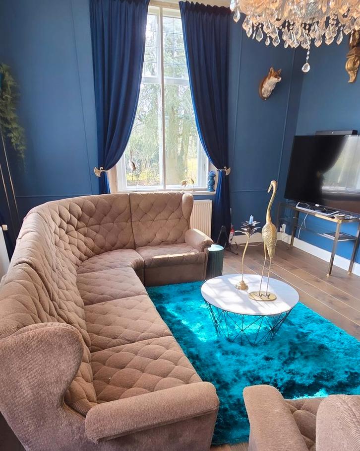 Modulaire vintage bank merk Laauser / TOPstaat, Huis en Inrichting, Banken | Complete zithoeken, Zo goed als nieuw, Ophalen