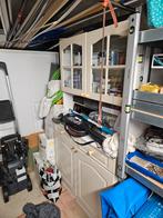 Buffetkast Gebroken Wit, Huis en Inrichting, Kasten | Buffetkasten, Ophalen, 100 tot 150 cm, Glas, Landelijk