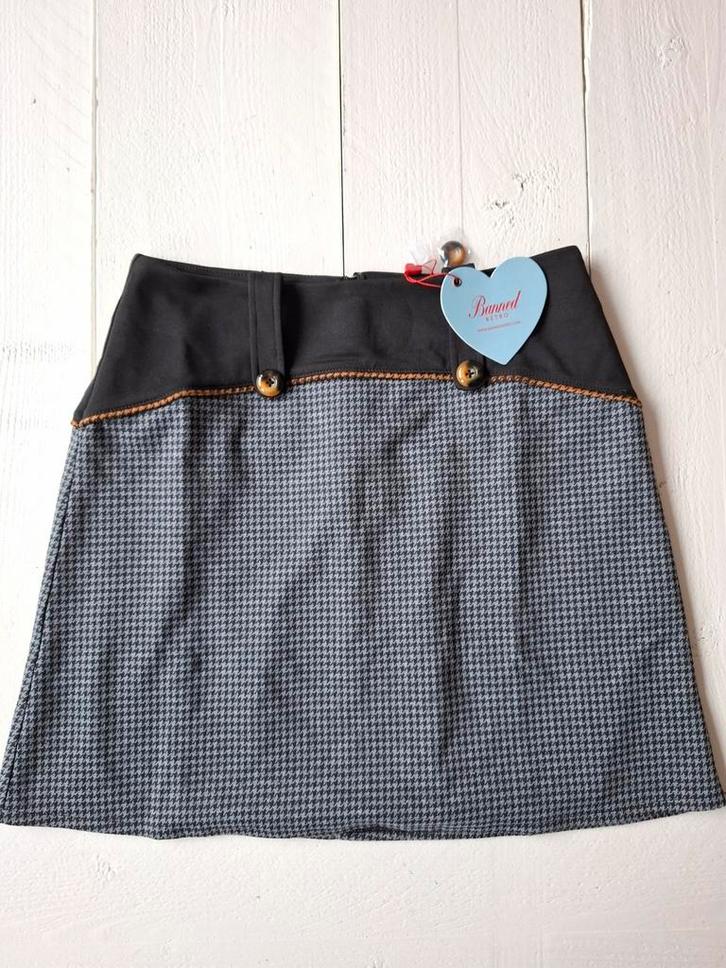 Nieuw rokje Banned Retro maat S colourblock, Kleding | Dames, Rokken, Nieuw, Maat 36 (S), Boven de knie, Ophalen of Verzenden