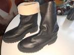 Mooie leren laarsjes, maat 39, met bont gevoerd., Ophalen of Verzenden, Zo goed als nieuw