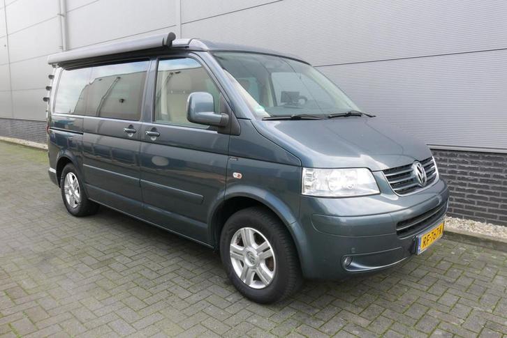 Volkswagen Transporter Kombi 2.5 TDI 131 PK CALIFORNIA CLIMA, Caravans en Kamperen, Campers, Bedrijf, tot en met 4, Buscamper of Camperbus