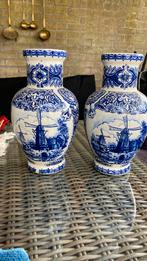 Delfts blauw vazen, Antiek en Kunst, Ophalen