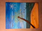 Acryl schilderij, Antiek en Kunst, Kunst | Schilderijen | Abstract, Ophalen