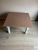 Leuke houten tafel landelijk, Huis en Inrichting, Tafels | Salontafels, Ophalen, Gebruikt, 50 tot 100 cm, Minder dan 50 cm