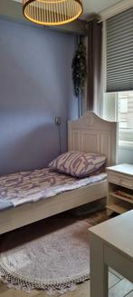 Brocante bed  whitewash, Gebruikt, Jongetje of Meisje, Ophalen