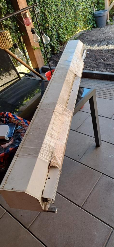 Rolluik handbediend 200x150, Tuin en Terras, Zonneschermen, Gebruikt, Ophalen