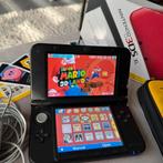 Nintendo 3DS XL met games, doos, oplader, stylus, hoesje, Spelcomputers en Games, 3DS XL, Ophalen of Verzenden, Rood, Gebruikt