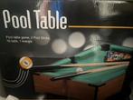Mini pooltafel, Ophalen, Zo goed als nieuw, Pooltafel