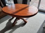 Massief houten tafel, Huis en Inrichting, Ophalen, Gebruikt, 100 tot 150 cm, Rechthoekig