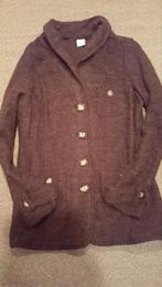 DONKERBRUIN GEBREID VEST MET KNOPEN MAAT M, Ophalen of Verzenden, Nieuw, Maat 38/40 (M), Bruin