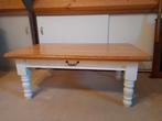 salontafel massief eiken, Ophalen, Gebruikt, 100 tot 150 cm, Eikenhout
