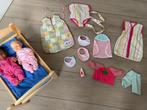 Poppen incl bedje en accessoires, Ophalen, Gebruikt, Babypop