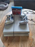 PS4 met 2 controllers + Spiderman & Samsung TV, Spelcomputers en Games, Met 2 controllers, Ophalen of Verzenden, Original, 500 GB