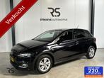Volkswagen Polo DSG Comfortline Business | Navi | CarPlay |, Stof, 95 pk, Met garantie (alle), Zwart