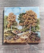 Antiek tegeltje Mosa, Ophalen