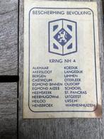 Bescherming burgerbevolking, jaren 50, Verzamelen, Ophalen of Verzenden, Nederland