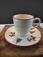 Wedgwood Windsor Christmas kop en schotel, Huis en Inrichting, Keuken | Servies, Ophalen of Verzenden, Zo goed als nieuw, Wedgwood