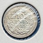 10 Cent / Zilveren dubbeltje uit 1935 van Wilhelmina, Postzegels en Munten, Munten | Nederland, Verzenden, Zilver, 10 cent, Koningin Wilhelmina