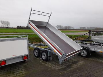 Ongeremde Kipper aanhangwagen B rijbewijs 750KG GOEDKOOP!