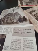 Artikel N.H. kerk Wamel 1957, Ophalen of Verzenden, 1940 tot 1960, Knipsel(s)