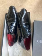 Giorgio Zwarte Lak Veterschoenen Maat 42/41, Ophalen of Verzenden, Gedragen, Zwart