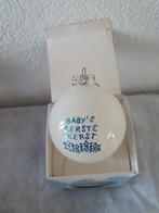 Baby's eerste kerst 1990 KERSTBAL blauw, Ophalen of Verzenden