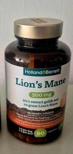 1 volle pot
Lion's Mane

500 mg. 
|  Holland & Barrett, Ophalen of Verzenden, Nieuw, Overige typen