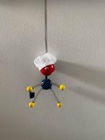 Wiebelende kok/bakker popje hangt aan veer 13 cm, Verzamelen, Ophalen of Verzenden