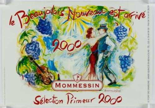Annemarie de Groot (1952), le beaujolais nouveau est arrivé, Verzamelen, Wijnen, Zo goed als nieuw, Overige typen, Frankrijk, Ophalen of Verzenden