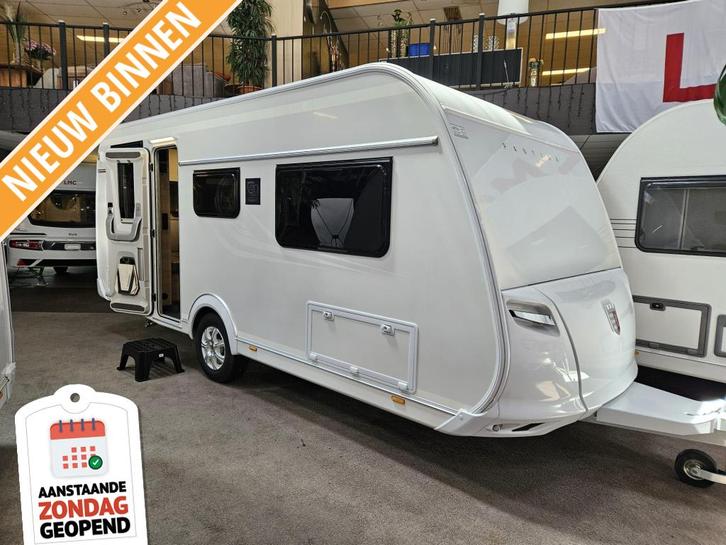 Tabbert Pantiga 490 E (2026) Finest Edition, (Zondag open!), Caravans en Kamperen, Caravans, Bedrijf, tot en met 4, 1250 - 1500 kg