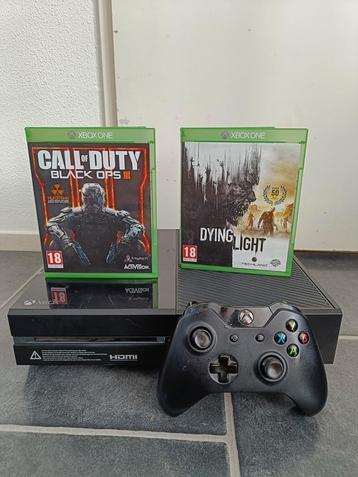 Xbox one met controller en 2 spellen beschikbaar voor biedingen