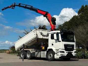 MAN TGS 26.430 2022!EURO6! 6x2! PALFINGER 23tm+JIB+LIER/WINC beschikbaar voor biedingen