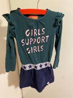 Z8 GROEN MEISJE JURK,MAAT: 104/110, Kinderen en Baby's, Kinderkleding | Maat 104, Meisje, Z8, Ophalen of Verzenden, Zo goed als nieuw