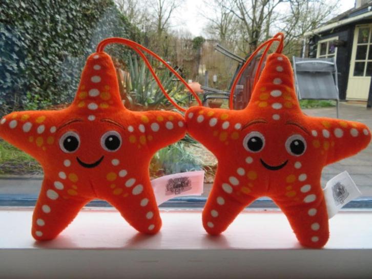 3 x Ster sterretje Zep Zeester van Lidl Aquamini's, Kinderen en Baby's, Speelgoed | Knuffels en Pluche, Zo goed als nieuw, Overige typen