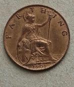 Engeland, 1 farthing 1901, Ophalen of Verzenden, Overige landen, Losse munt
