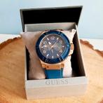 Guess, schitterend herenhorloge, Staal, Polshorloge, Kunststof, Ophalen of Verzenden