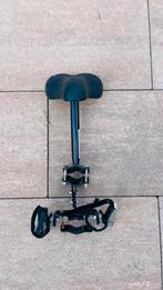 Zadel op stang model 1 - fietsstoeltje, Ophalen of Verzenden, Gebruikt, Voorzitje, Voetsteuntjes