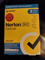 Norton 360 Deluxe NIEUW  Virusscan, Computers en Software, Antivirus- en Beveiligingssoftware, Nieuw, Ophalen of Verzenden