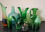 16 stuks groen glas, Ophalen, Minder dan 50 cm, Groen, Glas