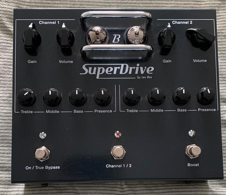 Superdrive Lex Bos nieuwstaat in de doos, Muziek en Instrumenten, Effecten, Zo goed als nieuw, Ophalen of Verzenden