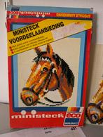 Ministeck paard - 401 (sinterklaascadeau), Hobby en Vrije tijd, Ministeck, Ophalen of Verzenden, Gebruikt, Voorbeeldboek