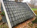 Oud hollandse dakpannen blauw gesmoord, Doe-het-zelf en Verbouw, Dakpannen en Dakbedekking, Ophalen, Gebruikt, Steen of Klei, Blauw
