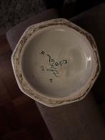 Delfst blauw zie onderkant vaas, Antiek en Kunst, Antiek | Schalen, Ophalen