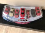 Display met verzameling v-power Ferrari auto’s van Shell, Ophalen of Verzenden, Zo goed als nieuw